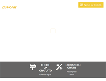 Tablet Screenshot of dakarautocenter.com.br